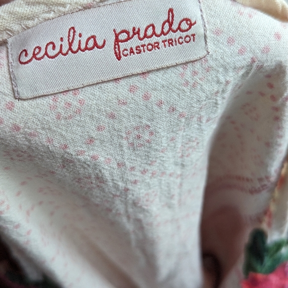 VTG CECILIA PRADO GORGEOUS BLOUSE XL (run smaller) - Picture 9 of 12